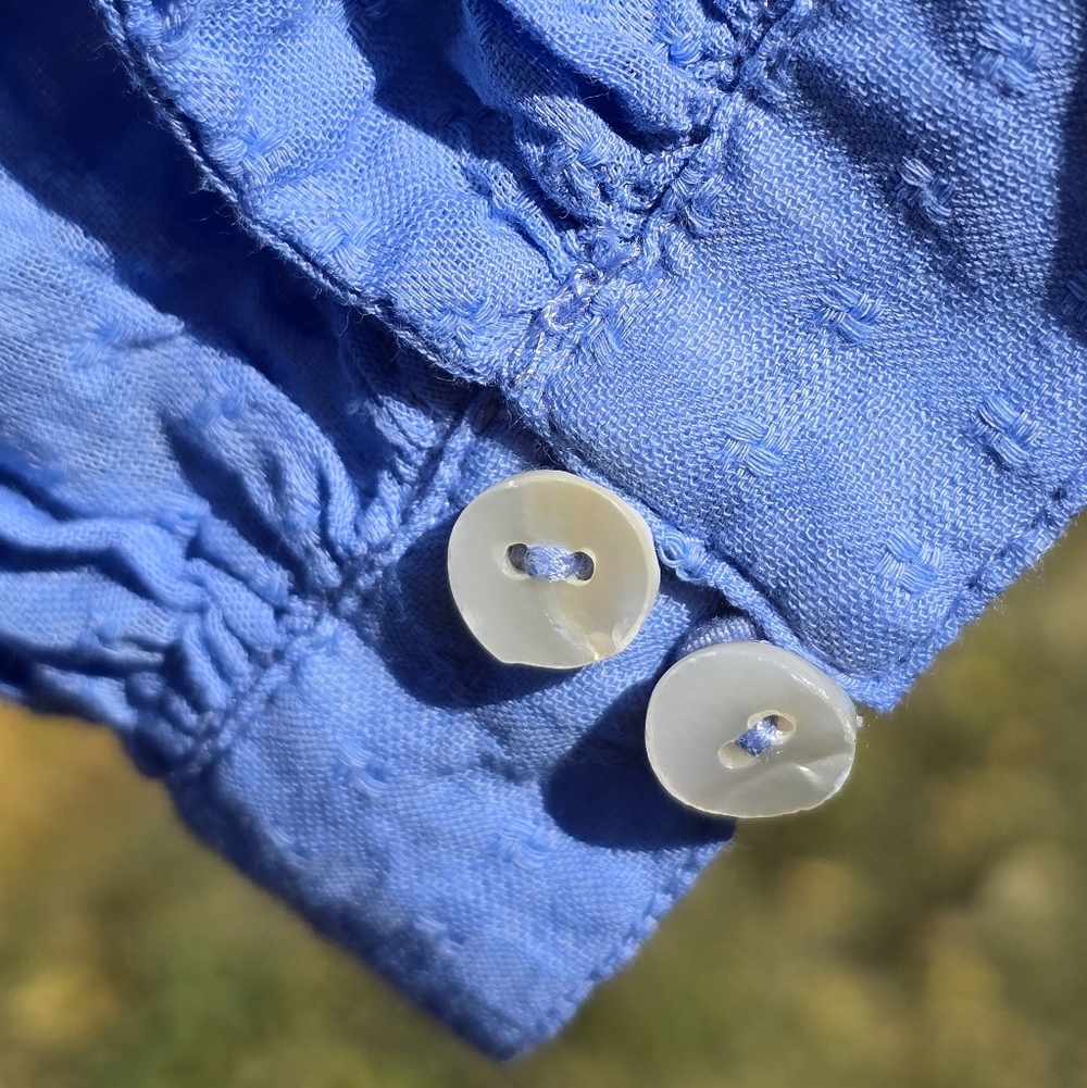 Sundance Azure Lace Detail Midi Dress And Slip with Pockets - Picture 5 of 11